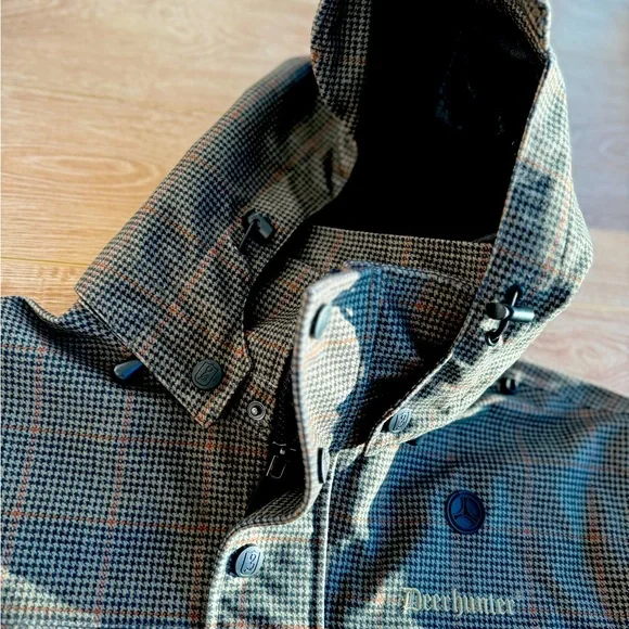 DEERHUNTER Plaid Army green JacketPRO GAMEKEEPER SMOCK